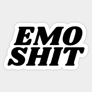 Emo Shit Sticker